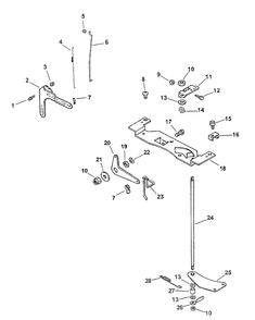 Kohler Engine Controls Diagram and Parts List for 3654 53AB5B8K100-ZT54 Cub Cadet Lawn Mower